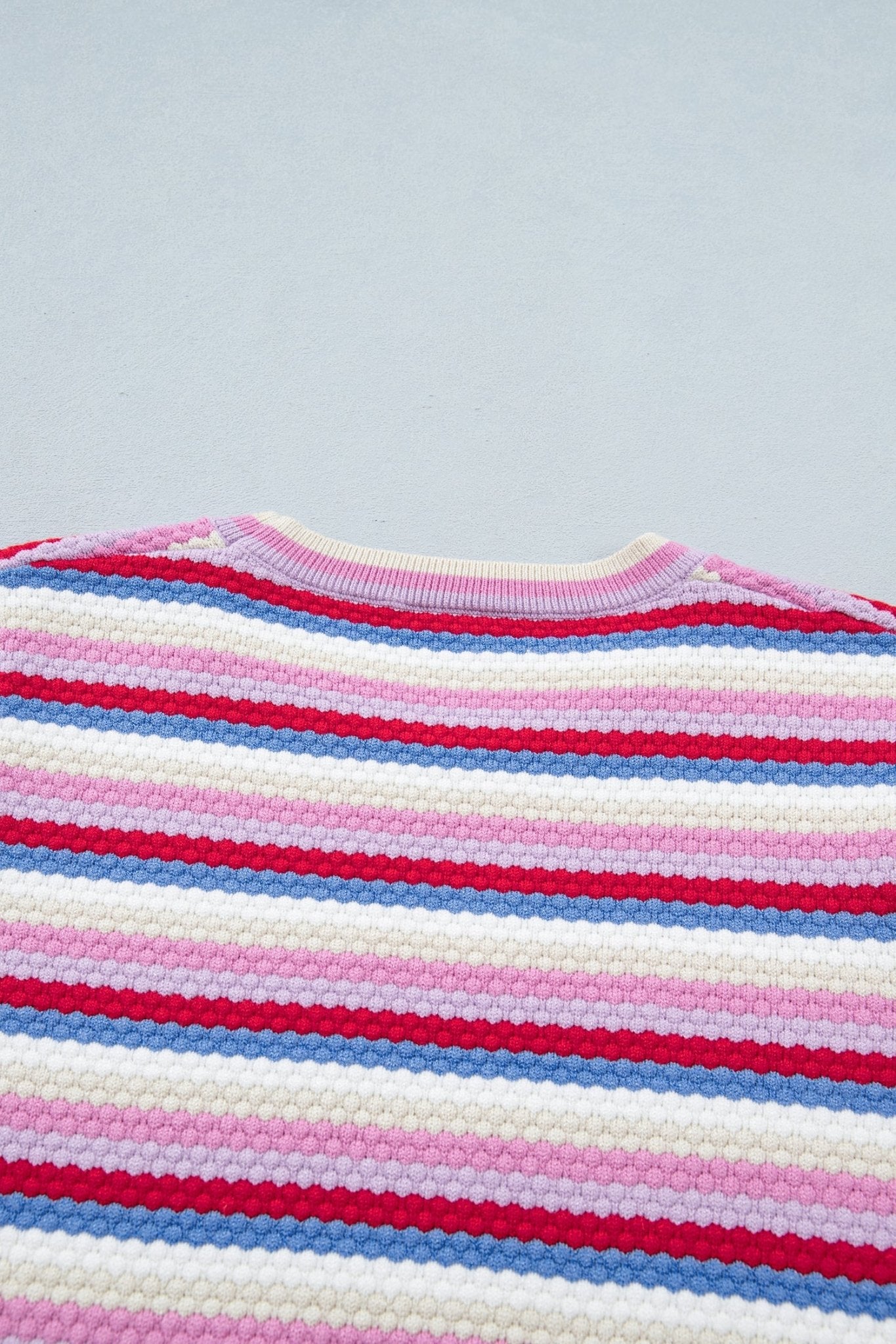 Bianca Knit Short Sleeve Sweater - Hello Beautiful BoutiqueShort Sleeve SweatersThreaded Pear