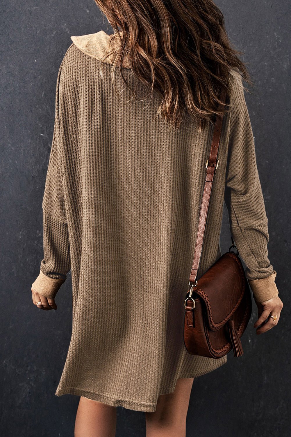 Bianca Waffle Knit Long Sleeve Top - Hello Beautiful BoutiqueLong Sleeve TopsThreaded Pear