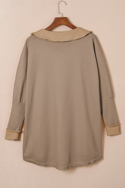 Bianca Waffle Knit Long Sleeve Top - Hello Beautiful BoutiqueLong Sleeve TopsThreaded Pear