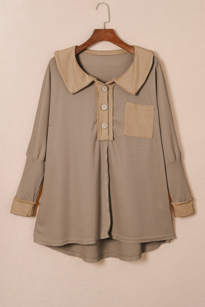 Bianca Waffle Knit Long Sleeve Top - Hello Beautiful BoutiqueLong Sleeve TopsThreaded Pear