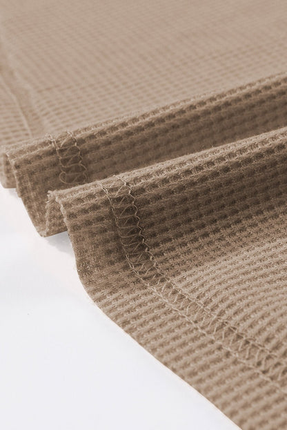 Bianca Waffle Knit Long Sleeve Top - Hello Beautiful BoutiqueLong Sleeve TopsThreaded Pear