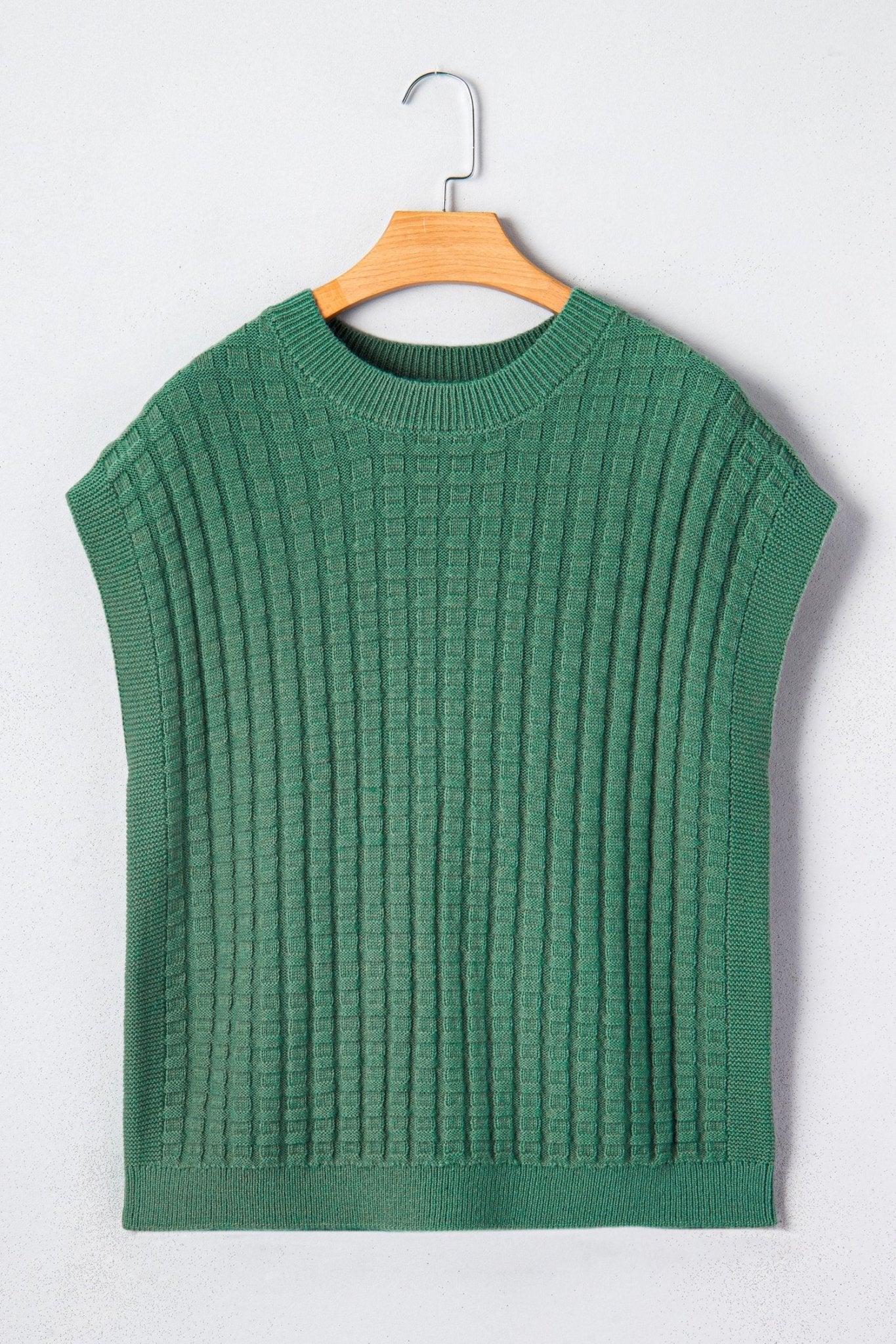 Birdie Textured Short Sleeve Sweater - Hello Beautiful BoutiqueShort Sleeve SweatersThreaded Pear