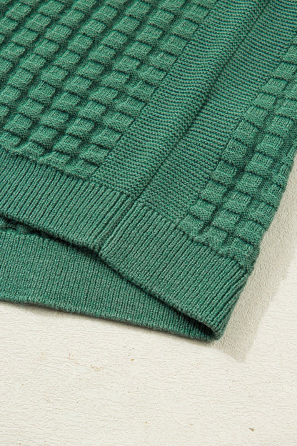 Birdie Textured Short Sleeve Sweater - Hello Beautiful BoutiqueShort Sleeve SweatersThreaded Pear