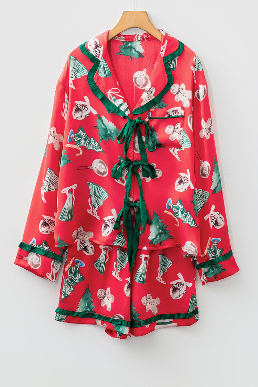 Blair Knot 2pcs Pajama Set - Hello Beautiful BoutiqueSleepwearThreaded Pear