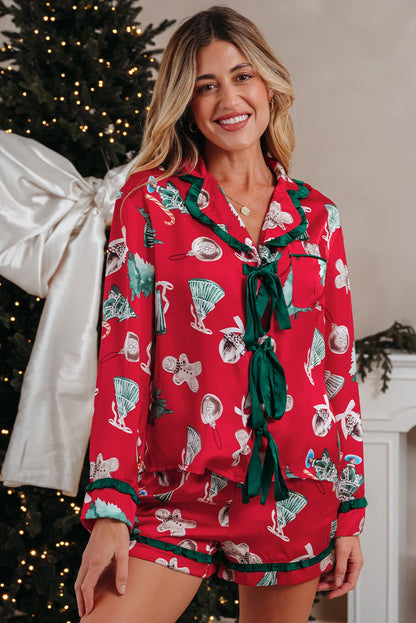 Blair Knot 2pcs Pajama Set - Hello Beautiful BoutiqueSleepwearThreaded Pear