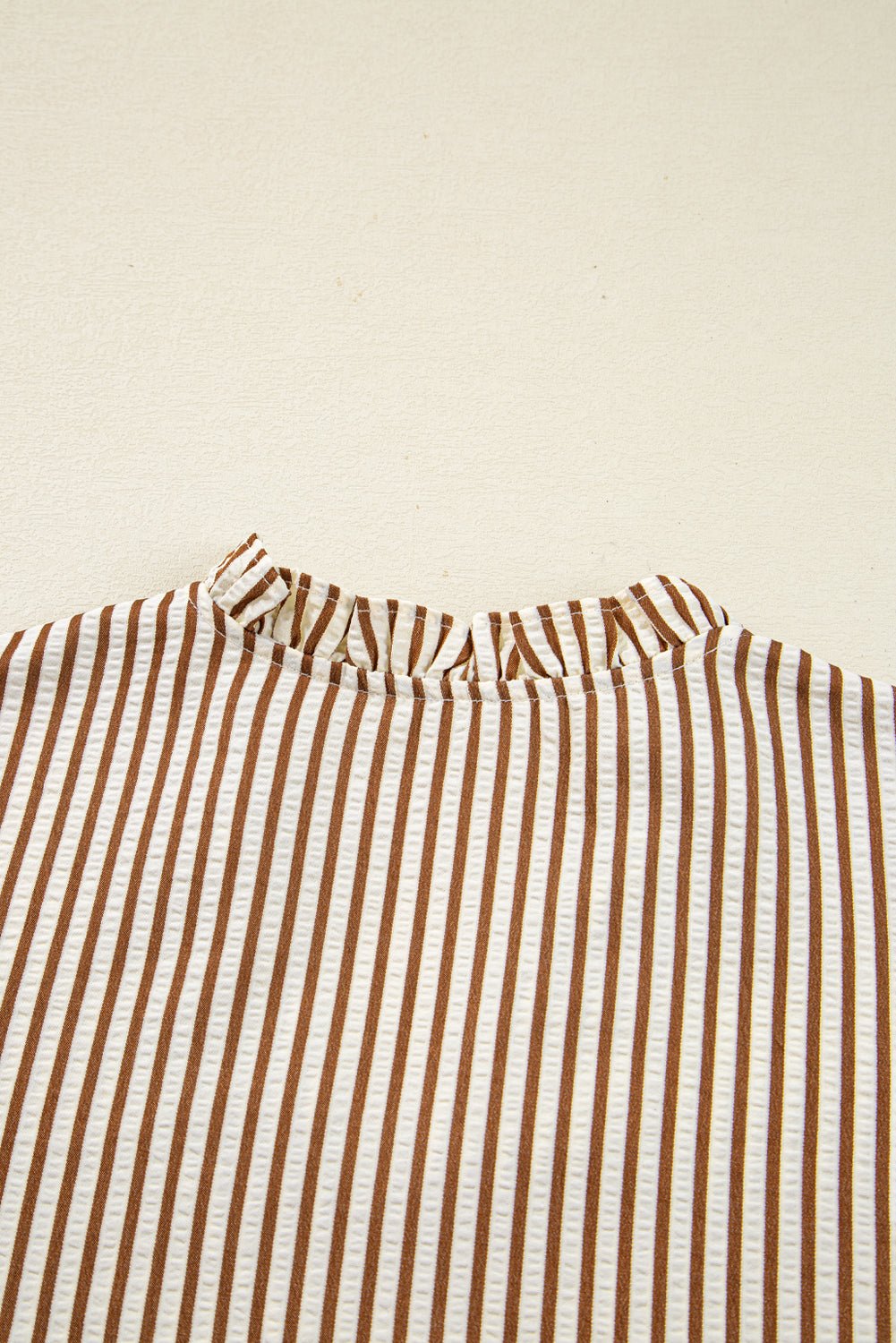 Blair Tied Cuffs Seersucker Blouse - Hello Beautiful BoutiqueBlouses & ShirtsThreaded Pear