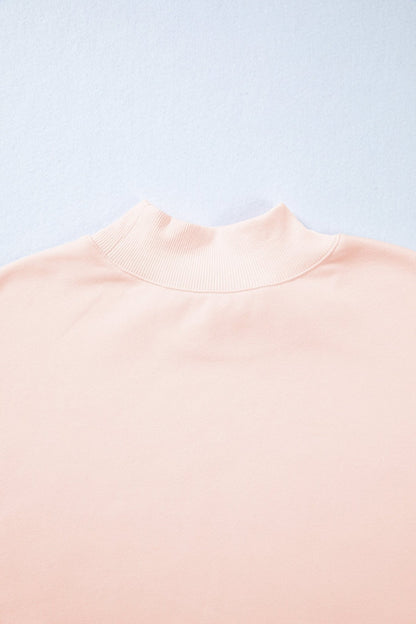 Blessed Embroidered Mock Sweatshirt - Hello Beautiful BoutiqueSweatshirts & HoodiesThreaded Pear