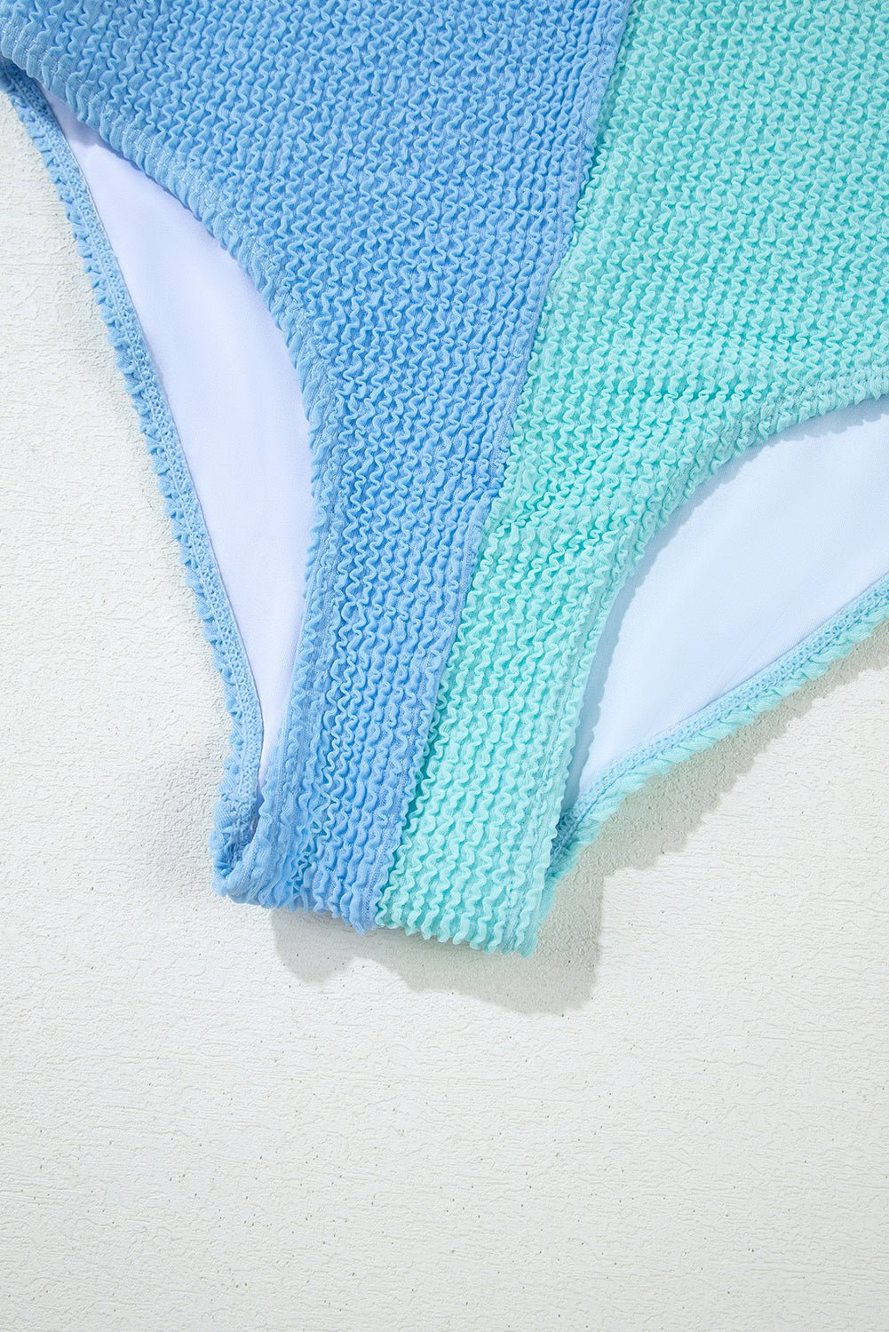 Bonnie Colorblock Square Bikini Swimsuit - Hello Beautiful BoutiqueBikinisThreaded Pear