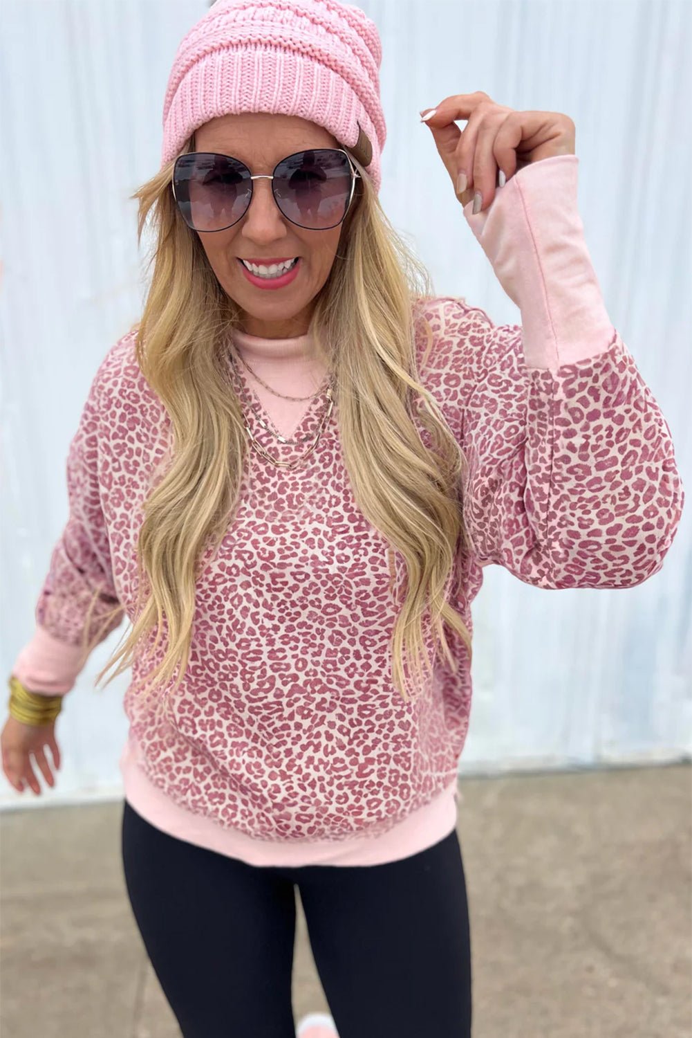 Briar Print Patchwork Sweatshirt - Hello Beautiful BoutiqueSweatshirts & HoodiesThreaded Pear