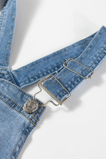 Brooklyn adjustable Buckle Barrel Overalls - Hello Beautiful BoutiqueJumpsuits & RompersThreaded Pear