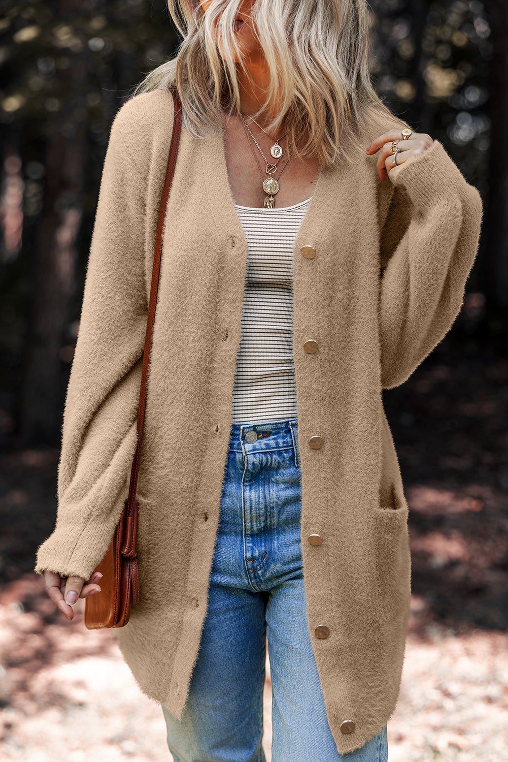 Brooklyn Front Midi Solid Cardigan - Hello Beautiful BoutiqueCardigansThreaded Pear