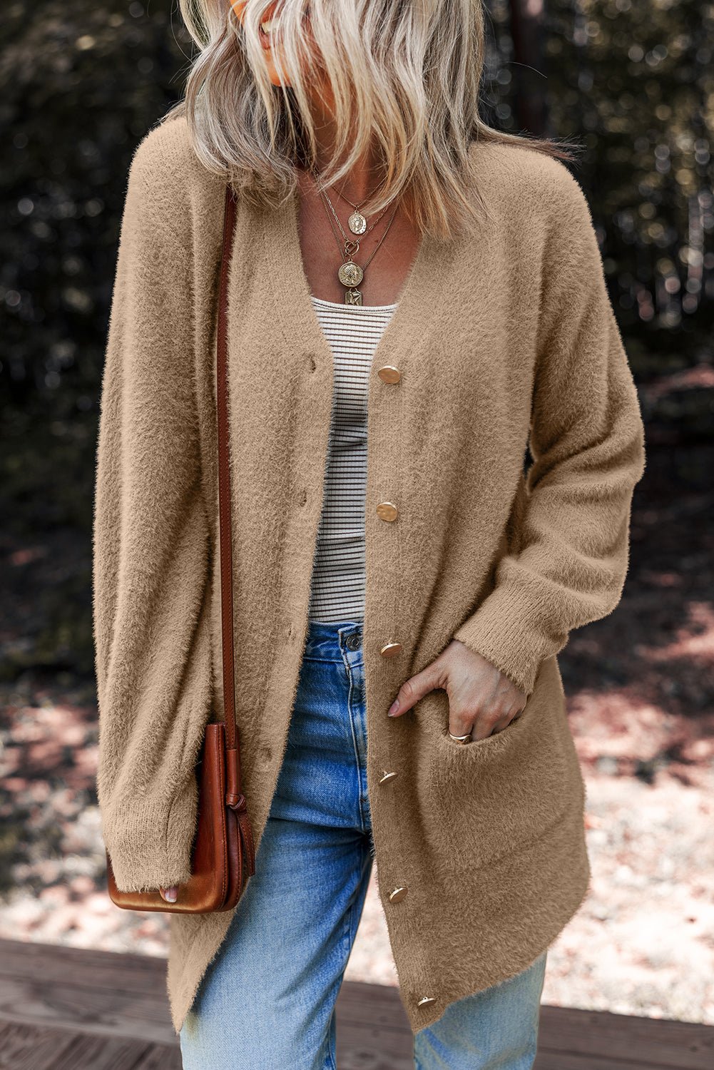 Brooklyn Front Midi Solid Cardigan - Hello Beautiful BoutiqueCardigansThreaded Pear