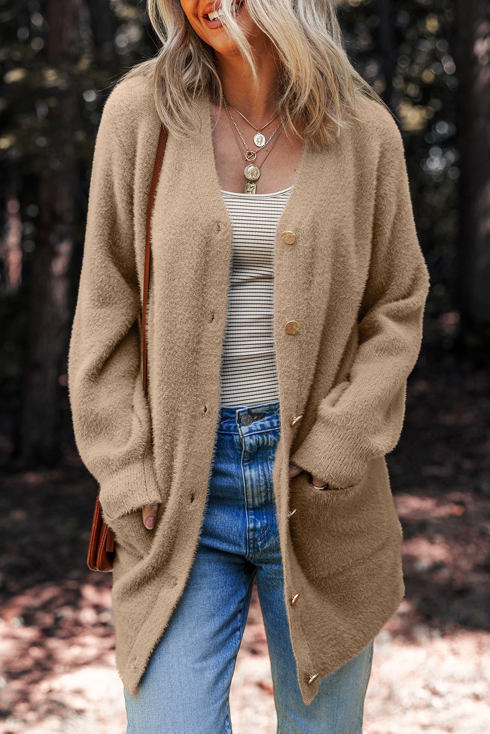 Brooklyn Front Midi Solid Cardigan - Hello Beautiful BoutiqueCardigansThreaded Pear