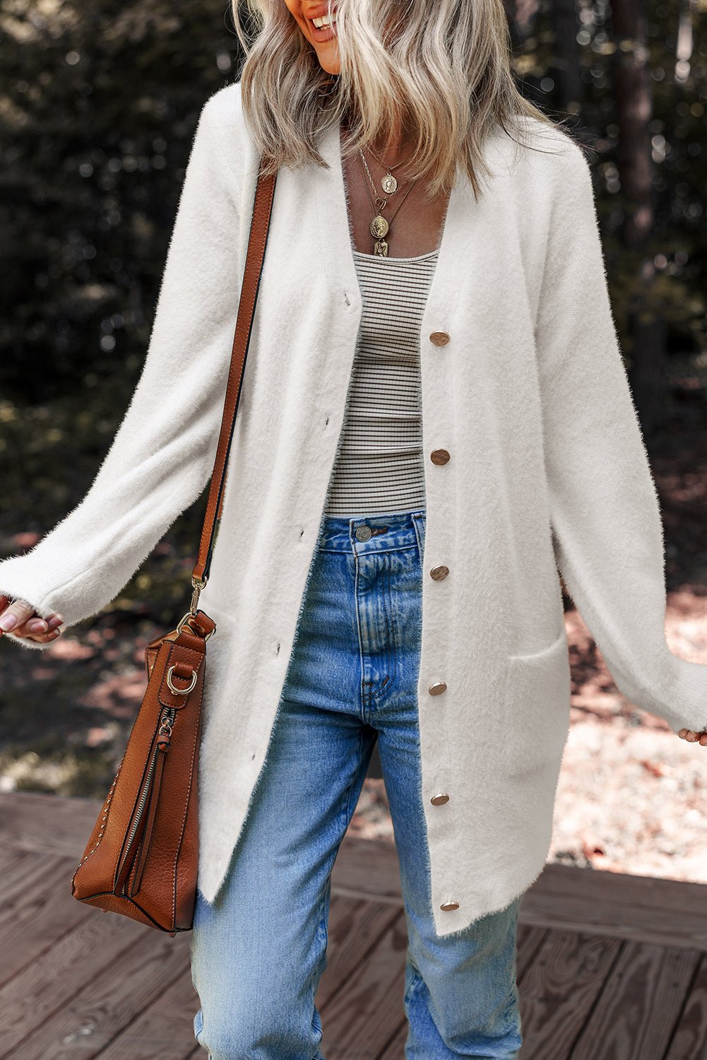 Brooklyn Front Midi Solid Cardigan - Hello Beautiful BoutiqueCardigansThreaded Pear