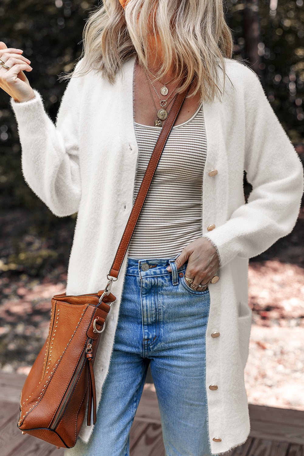 Brooklyn Front Midi Solid Cardigan - Hello Beautiful BoutiqueCardigansThreaded Pear