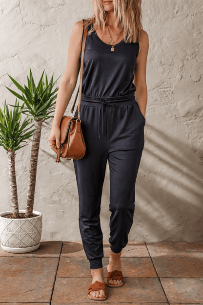 Brynlee Casual Tank - Hello Beautiful BoutiqueJumpsuits & RompersThreaded Pear