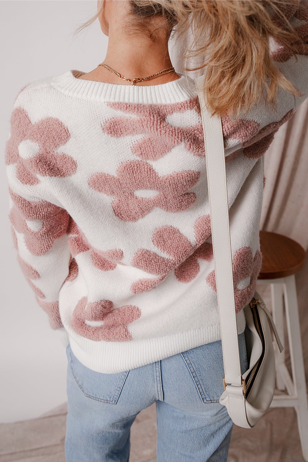 Brynleigh Drop Shoulder Loose Sweater - Hello Beautiful BoutiqueSweatersThreaded Pear