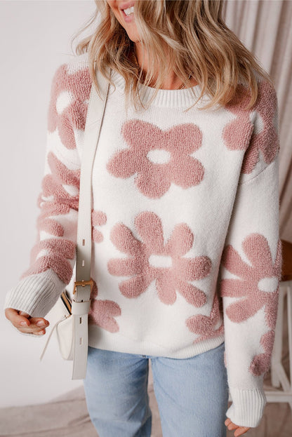 Brynleigh Drop Shoulder Loose Sweater - Hello Beautiful BoutiqueSweatersThreaded Pear