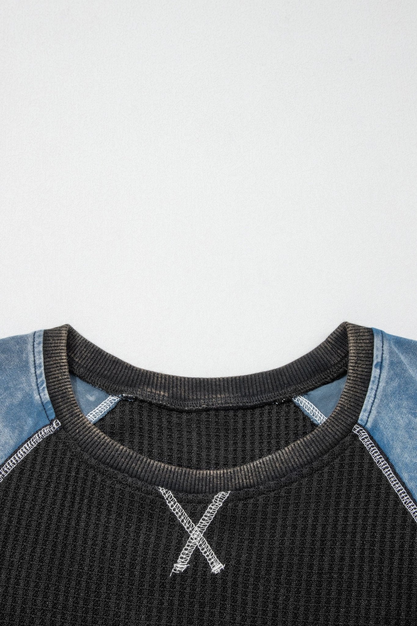 Brynleigh Patchwork Short Sleeve Top - Hello Beautiful BoutiqueTops & TeesThreaded Pear