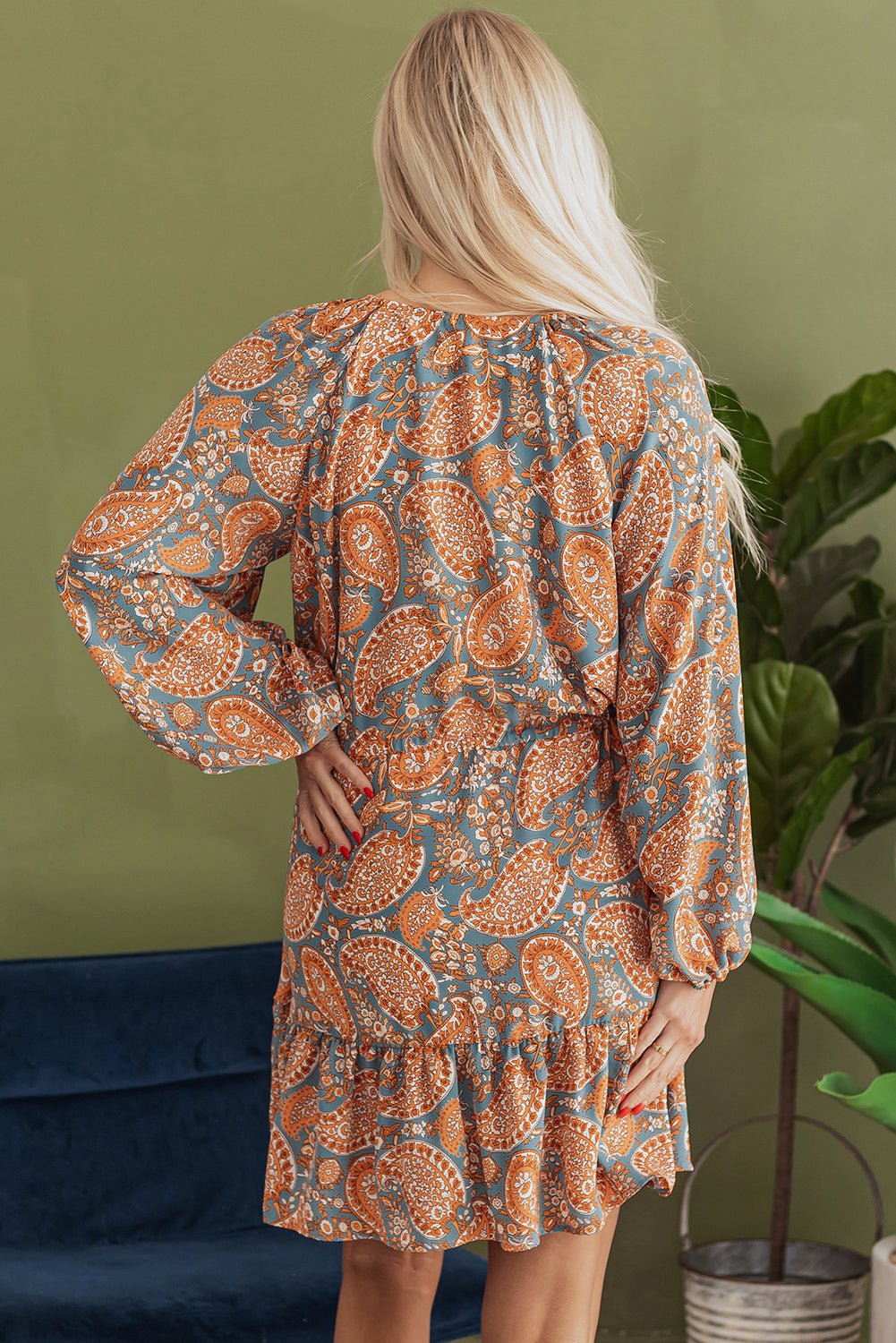 Brynn High Waist Mini Dress - Hello Beautiful Boutique15% OFFThreaded Pear