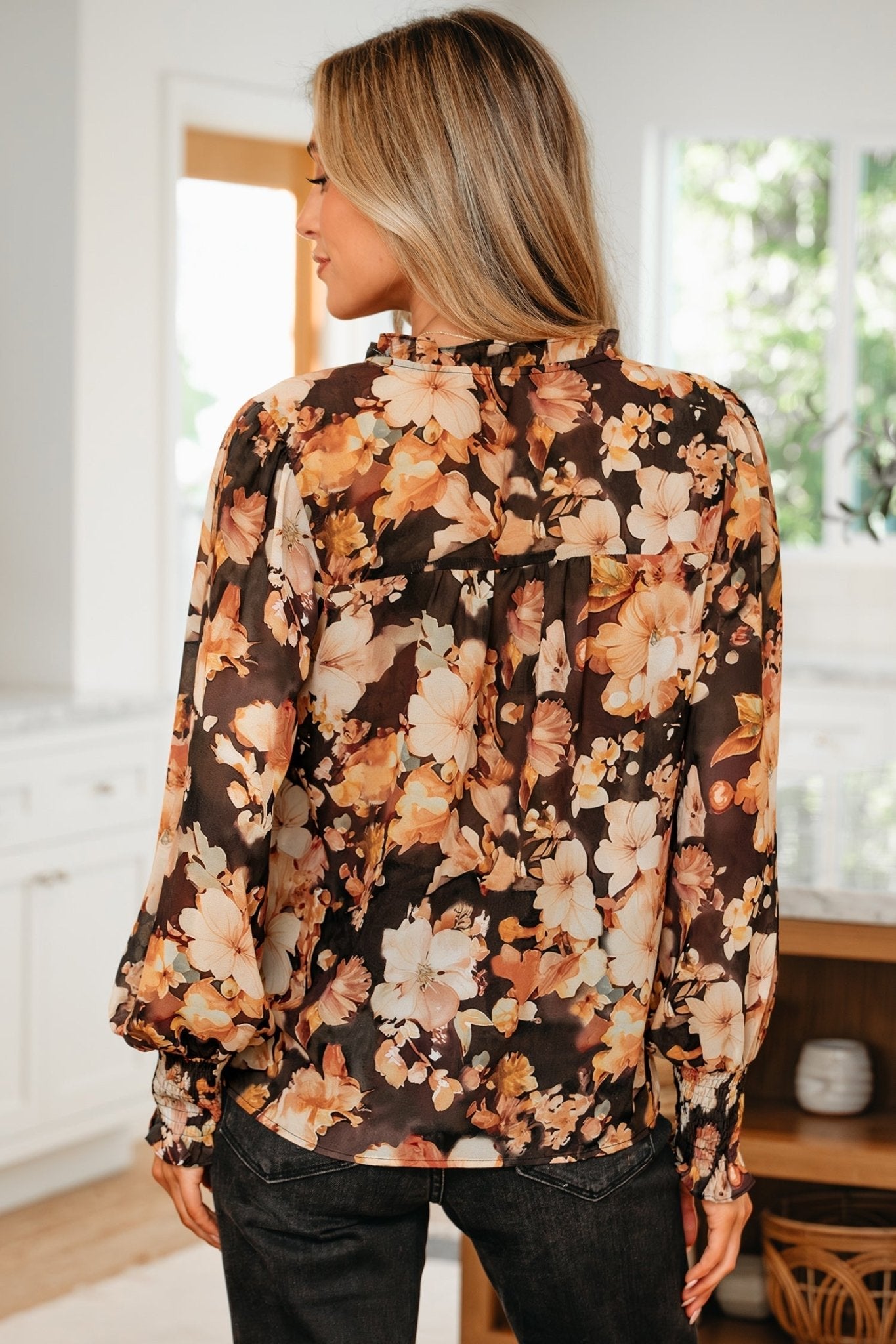 Cali Puff Sleeve Breezy Blouse - Hello Beautiful BoutiqueBlouses & ShirtsThreaded Pear