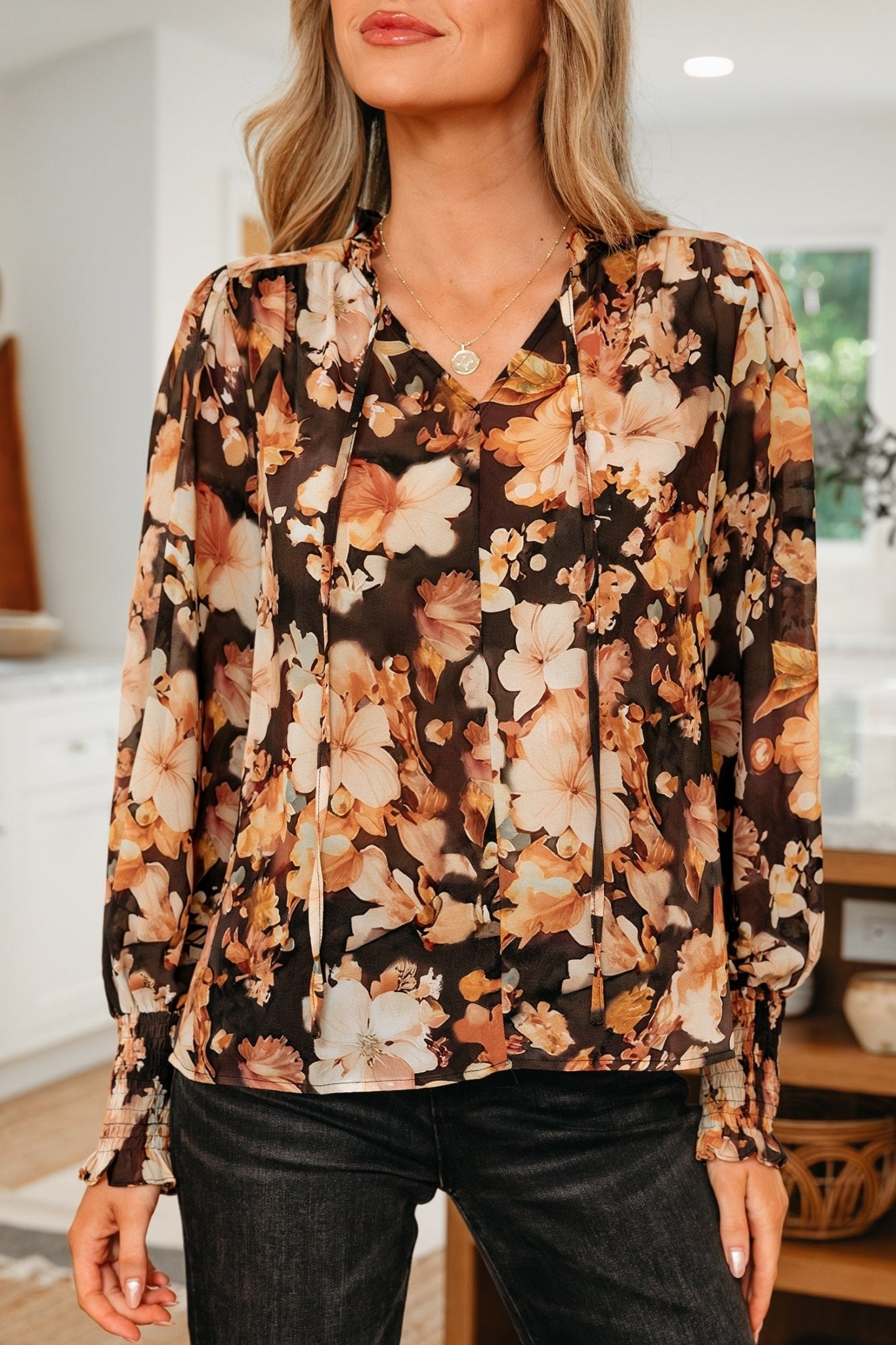 Cali Puff Sleeve Breezy Blouse - Hello Beautiful BoutiqueBlouses & ShirtsThreaded Pear