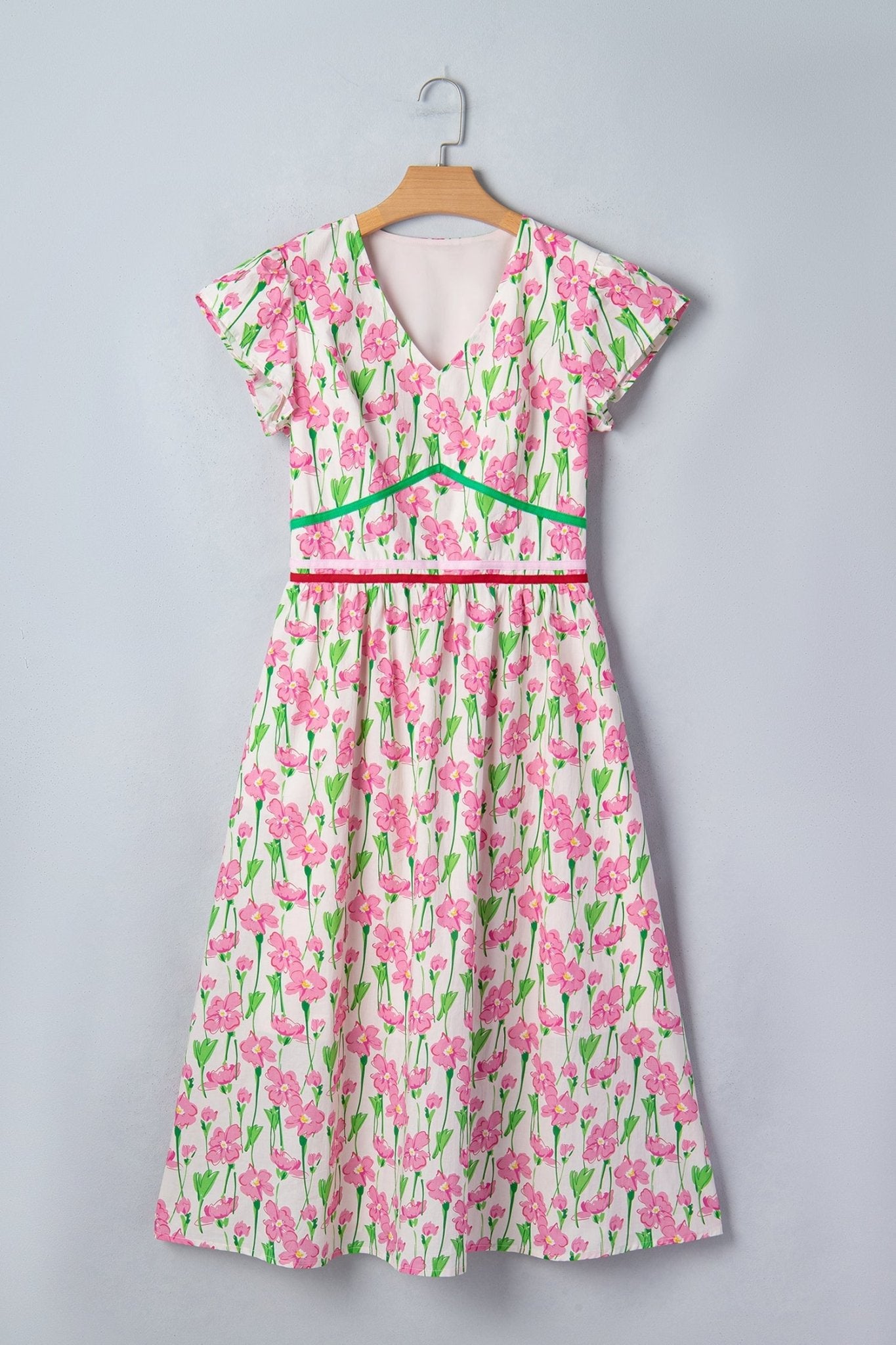 Callie Sleeve Elegant Midi Dress - Hello Beautiful BoutiqueMidi DressesThreaded Pear