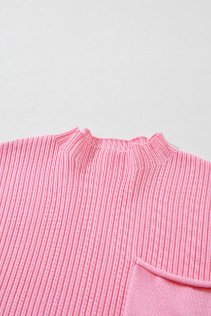 Calliope Knit Short Sleeve Sweater - Hello Beautiful BoutiqueShort Sleeve SweatersThreaded Pear