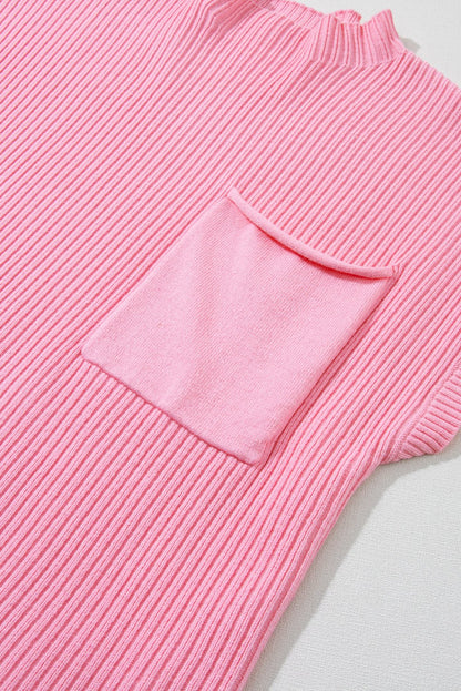 Calliope Knit Short Sleeve Sweater - Hello Beautiful BoutiqueShort Sleeve SweatersThreaded Pear