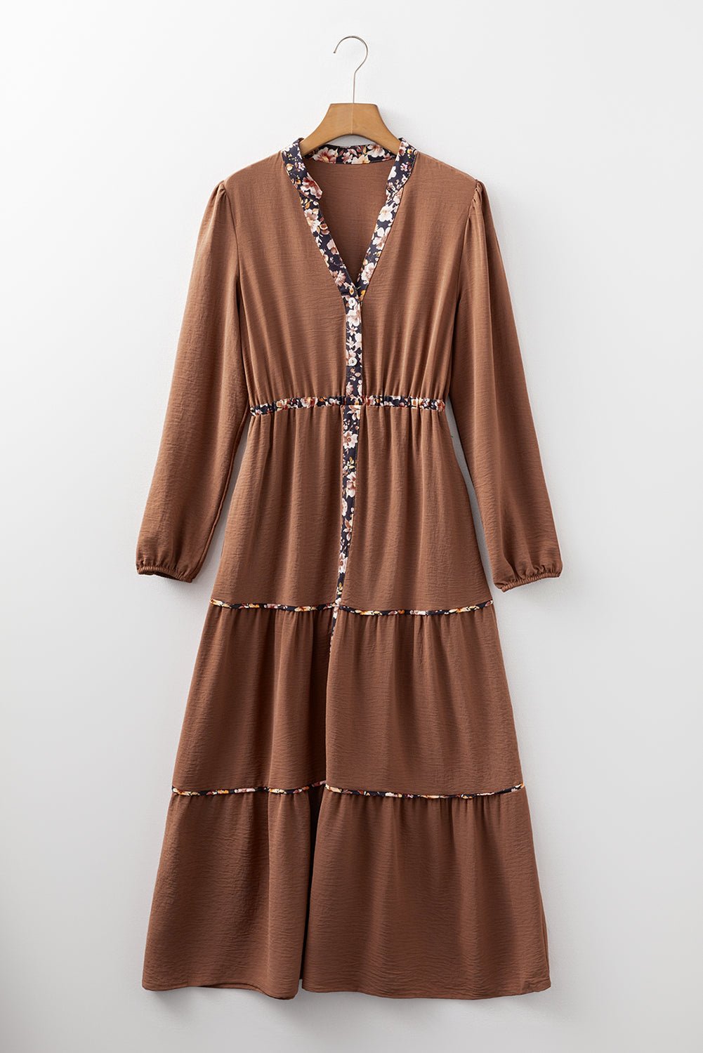 Cameron Long Sleeve Maxi Dress - Hello Beautiful BoutiqueMaxi DressesThreaded Pear