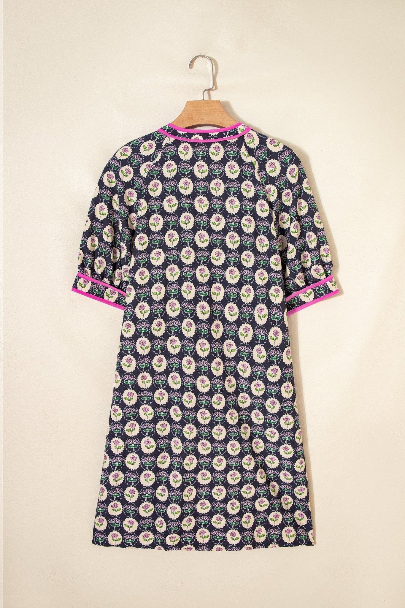 Cameron Vintage Floral Shift Dress - Hello Beautiful BoutiqueFloral DressesThreaded Pear