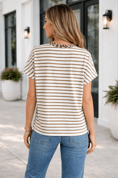 Camilla Patchwork Loose T Shirt - Hello Beautiful BoutiqueTops & TeesThreaded Pear