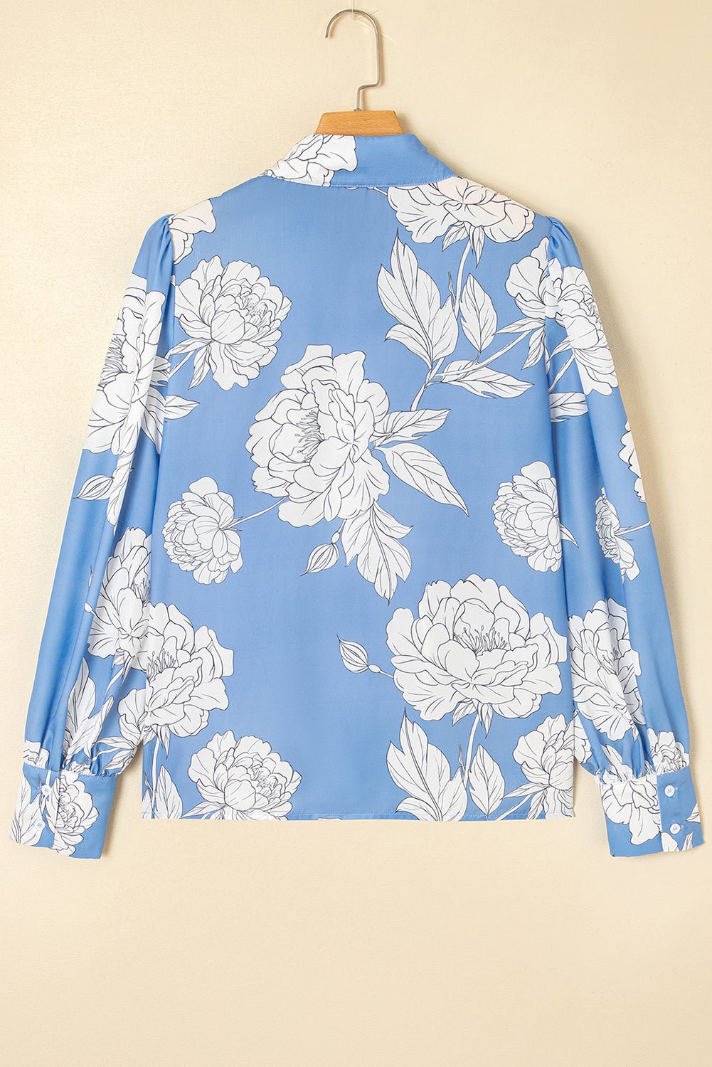 Carmen Detail Puff Sleeve Shirt - Hello Beautiful BoutiqueBlouses & ShirtsThreaded Pear