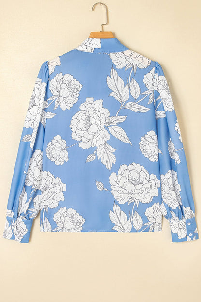 Carmen Detail Puff Sleeve Shirt - Hello Beautiful BoutiqueBlouses & ShirtsThreaded Pear