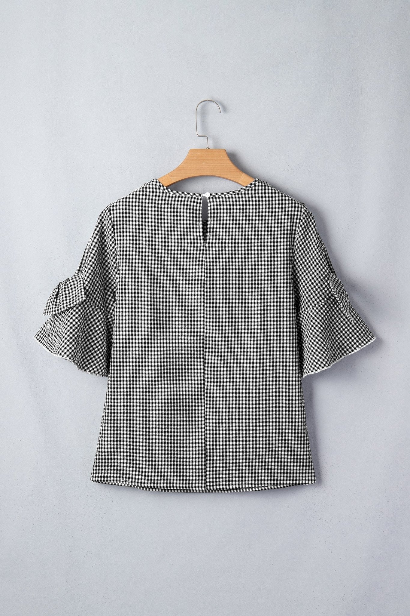 Carolina Ruffled Half Sleeve Blouse - Hello Beautiful BoutiqueBlouses & ShirtsThreaded Pear