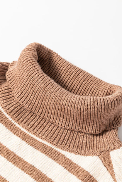 Caroline Bishop Sleeve Turtleneck Sweater - Hello Beautiful BoutiqueSweatersThreaded Pear