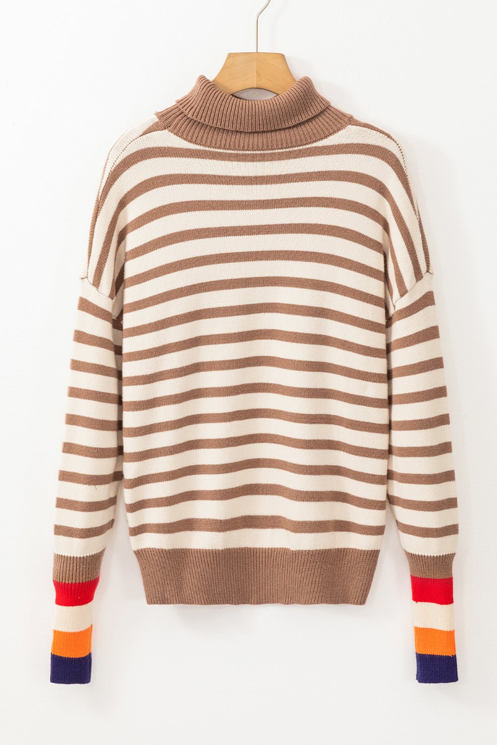 Caroline Bishop Sleeve Turtleneck Sweater - Hello Beautiful BoutiqueSweatersThreaded Pear