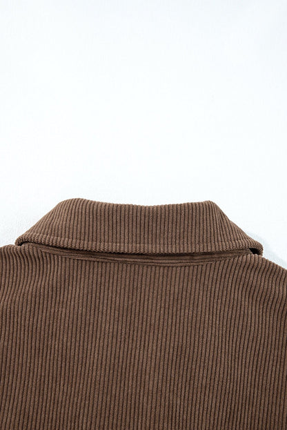 Catherine Lapel Collar Corduroy Jacket - Hello Beautiful BoutiqueJacketsThreaded Pear