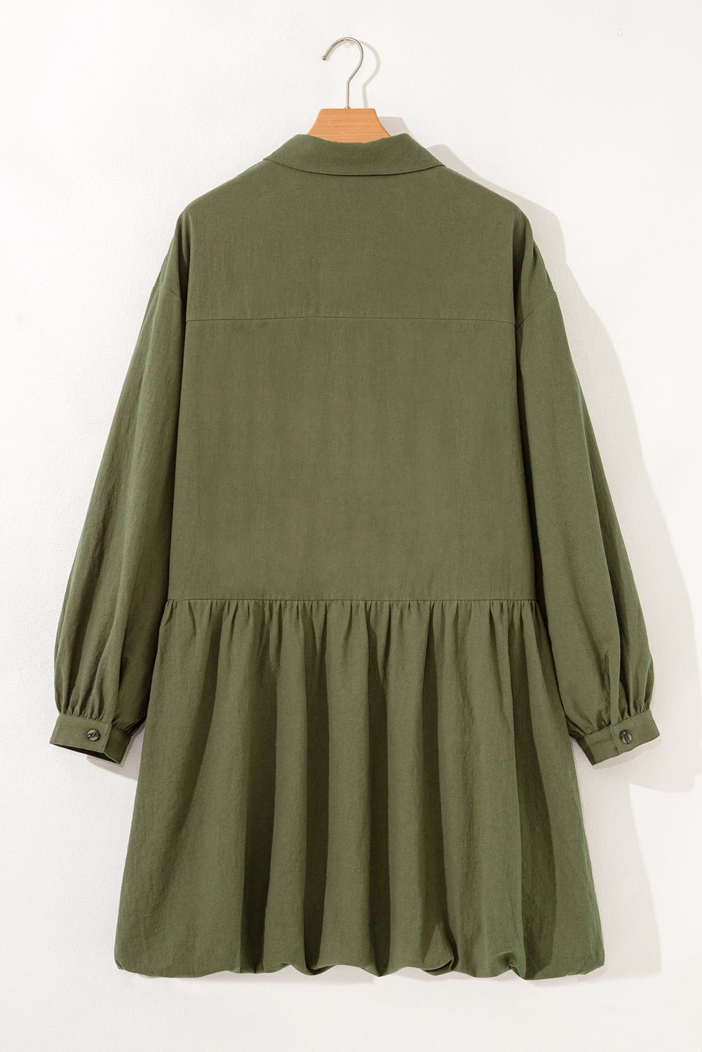 Catherine Ruffle Hem Mini PLUS Dress - Hello Beautiful BoutiquePlus Size Mini DressesThreaded Pear