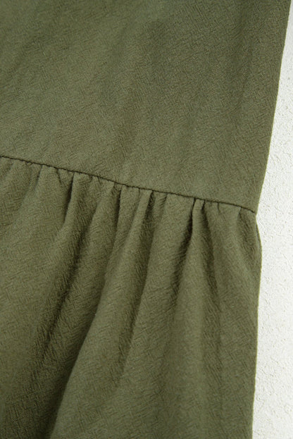 Catherine Ruffle Hem Mini PLUS Dress - Hello Beautiful BoutiquePlus Size Mini DressesThreaded Pear