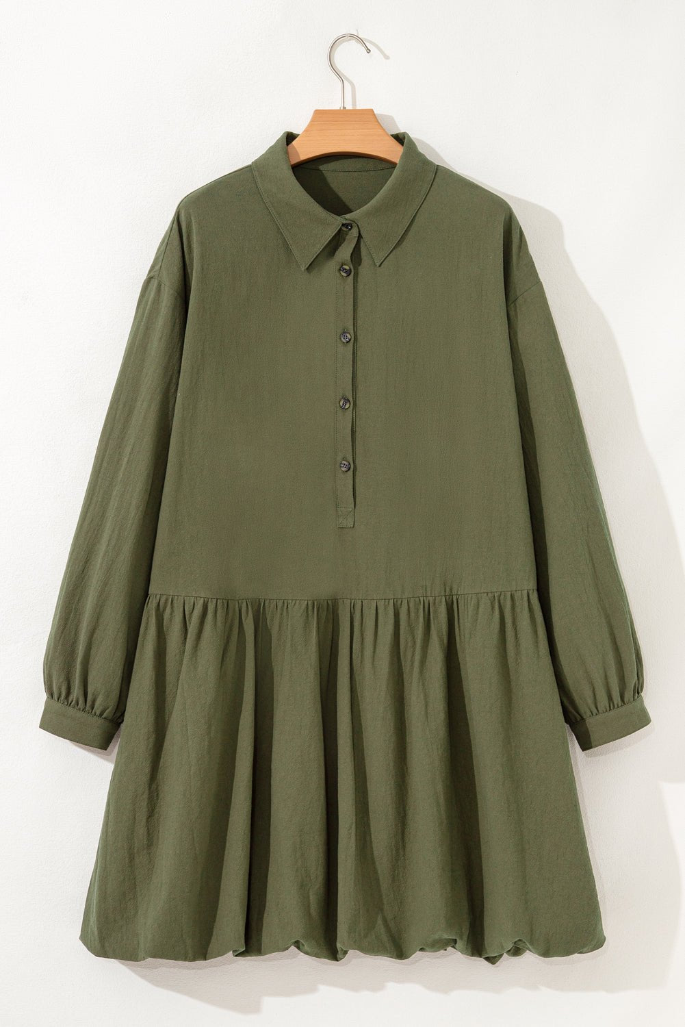 Catherine Ruffle Hem Mini PLUS Dress - Hello Beautiful BoutiquePlus Size Mini DressesThreaded Pear