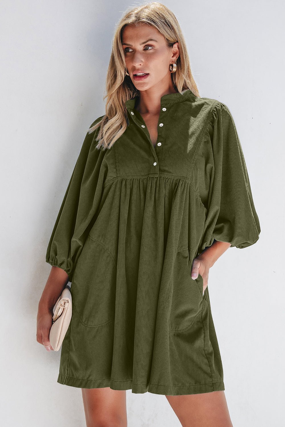 Celeste Waist Bracelet Sleeve Dress - Hello Beautiful BoutiqueMini DressesThreaded Pear