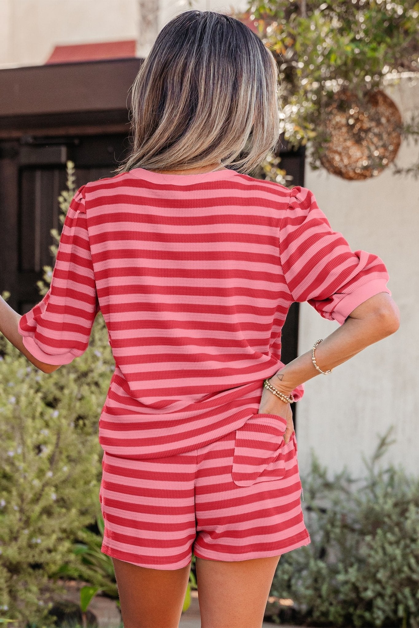 Celina Short Sleeve Set - Hello Beautiful BoutiqueShort SetsThreaded Pear