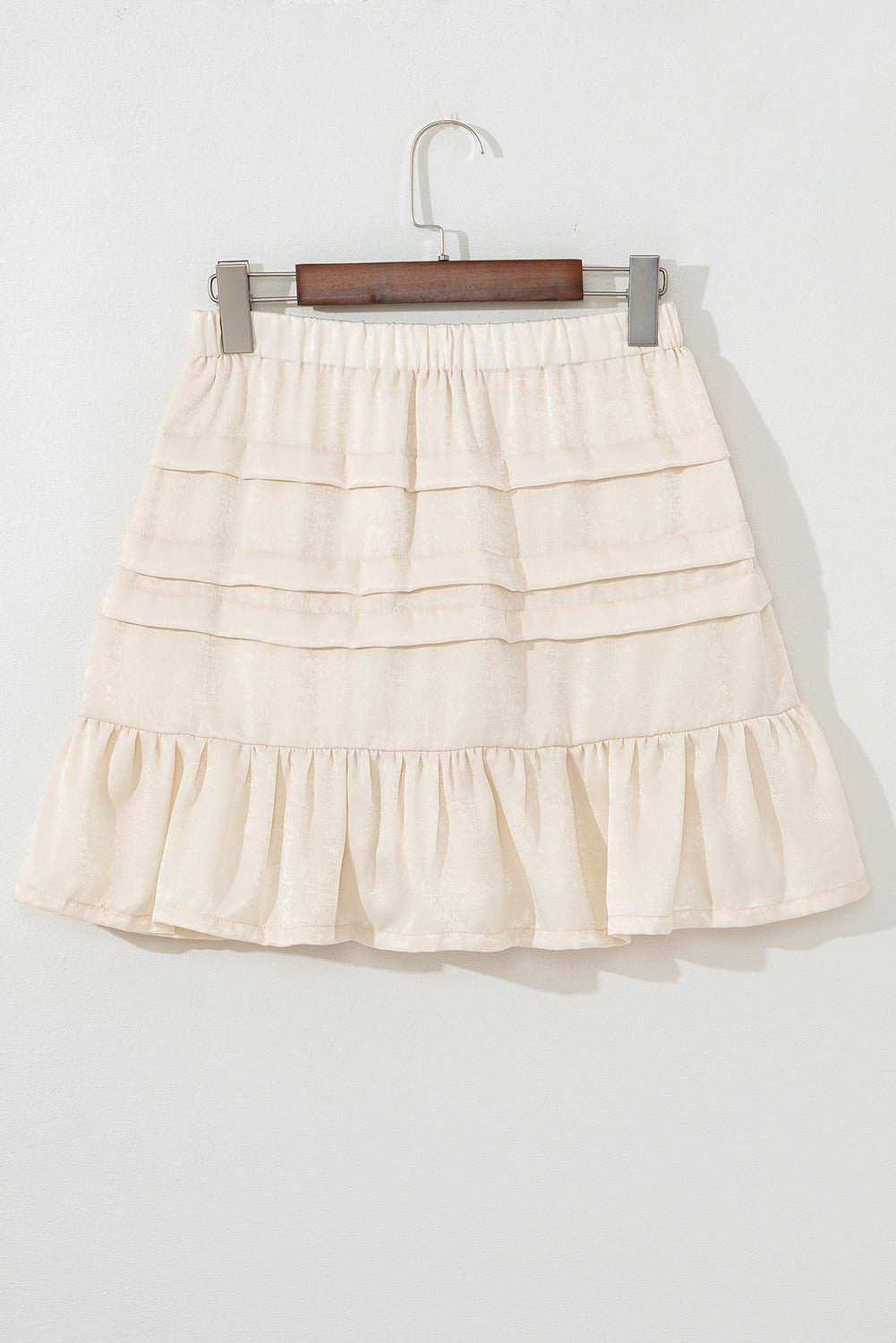 Chana Elastic Waist Mini Skirt - Hello Beautiful BoutiqueSkirts & PetticoatThreaded Pear