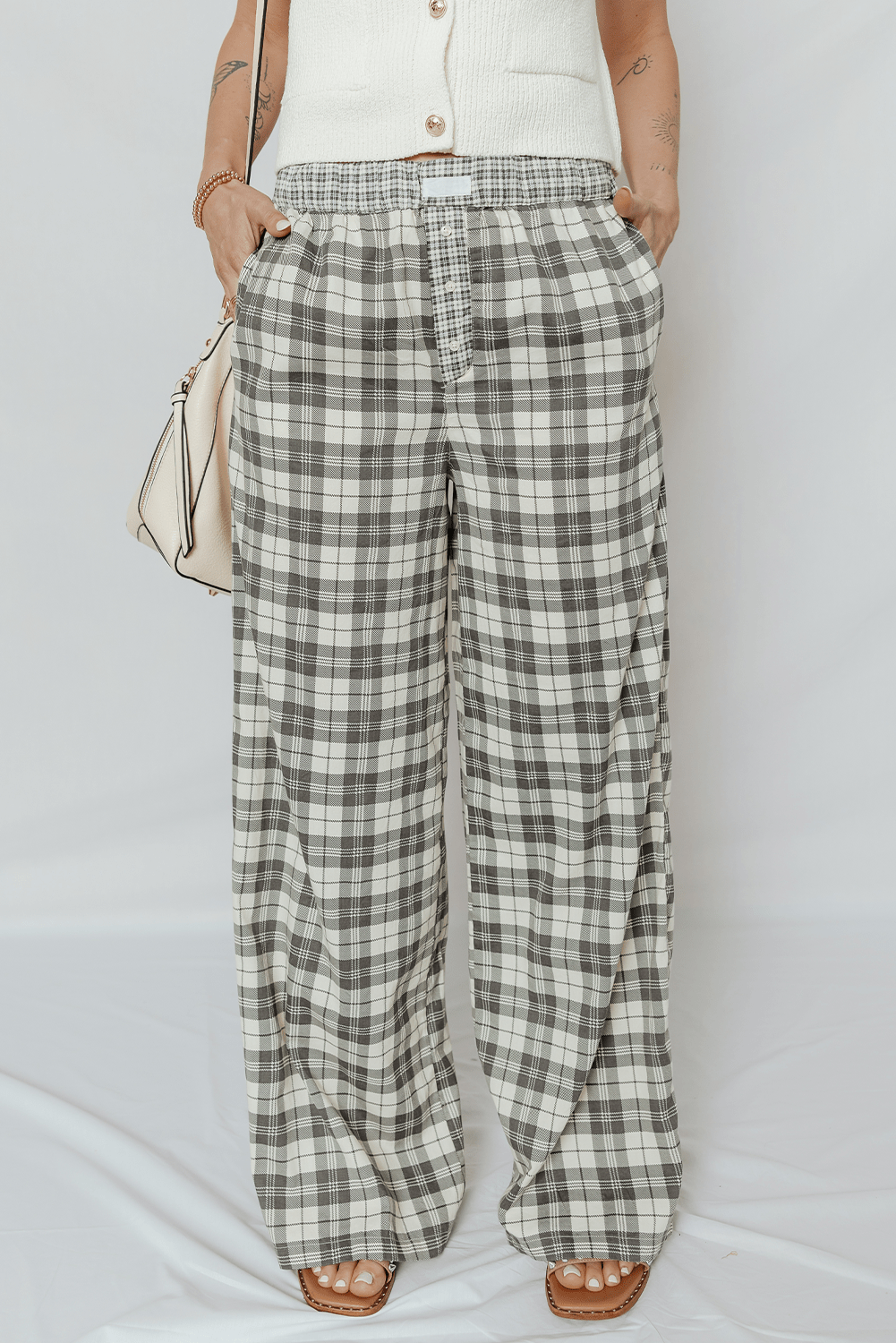 Chana Wide Leg Casual Pants - Hello Beautiful Boutique15% OFFThreaded Pear