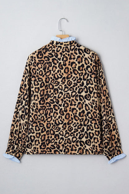 Charlee Frilled Trim Chic Shirt - Hello Beautiful BoutiqueBlouses & ShirtsThreaded Pear