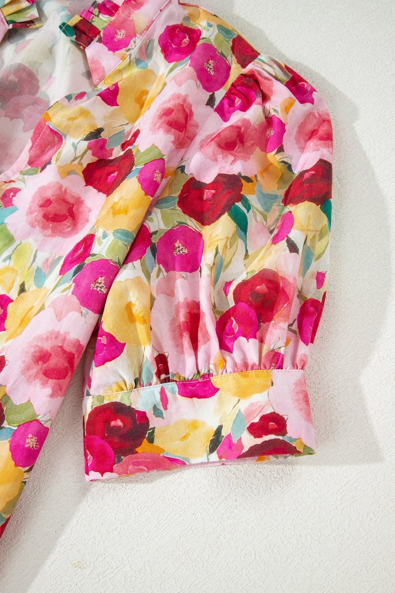Charleigh Puff Short Sleeve Blouse - Hello Beautiful BoutiqueBlouses & ShirtsThreaded Pear