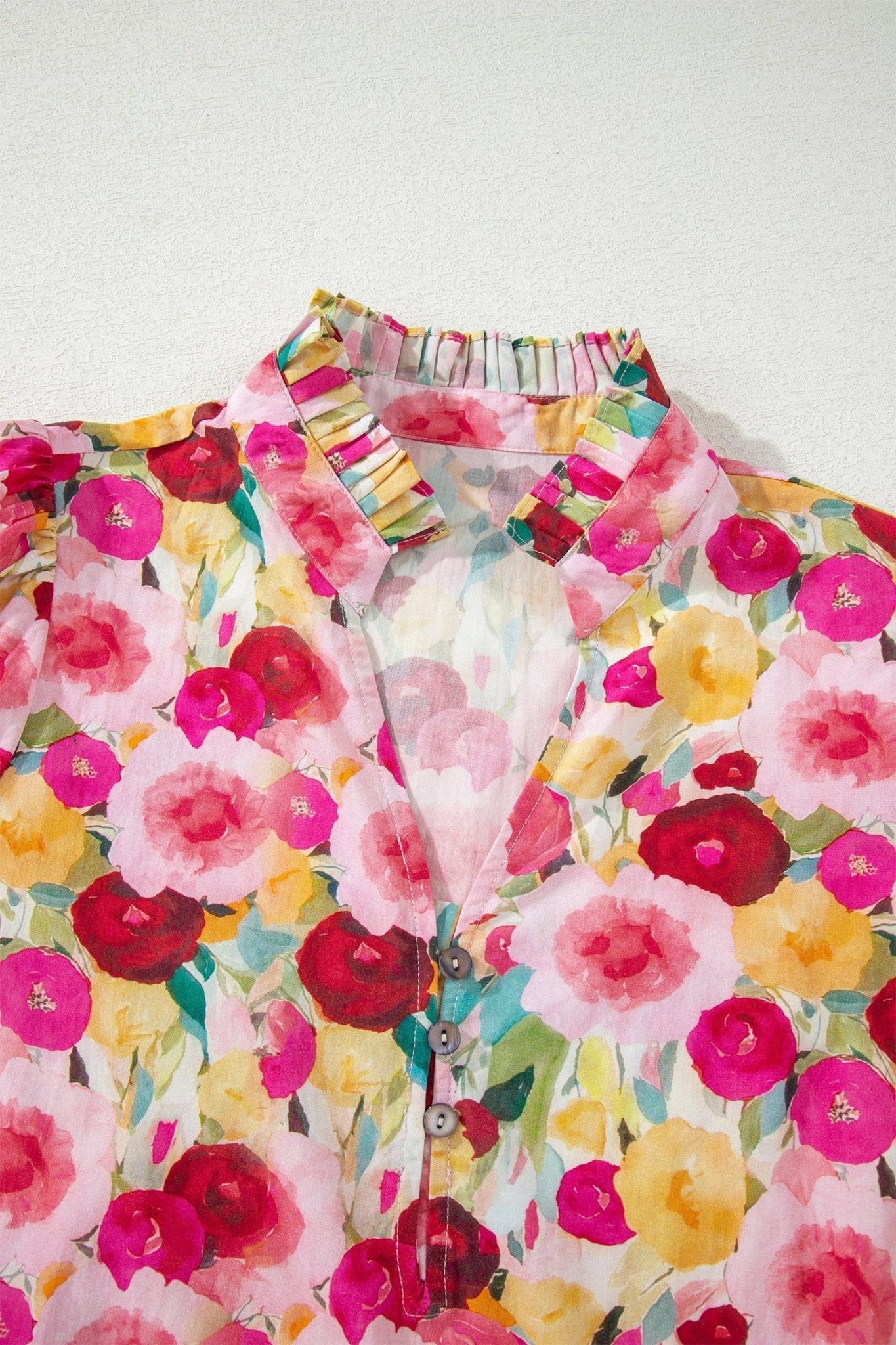 Charleigh Puff Short Sleeve Blouse - Hello Beautiful BoutiqueBlouses & ShirtsThreaded Pear
