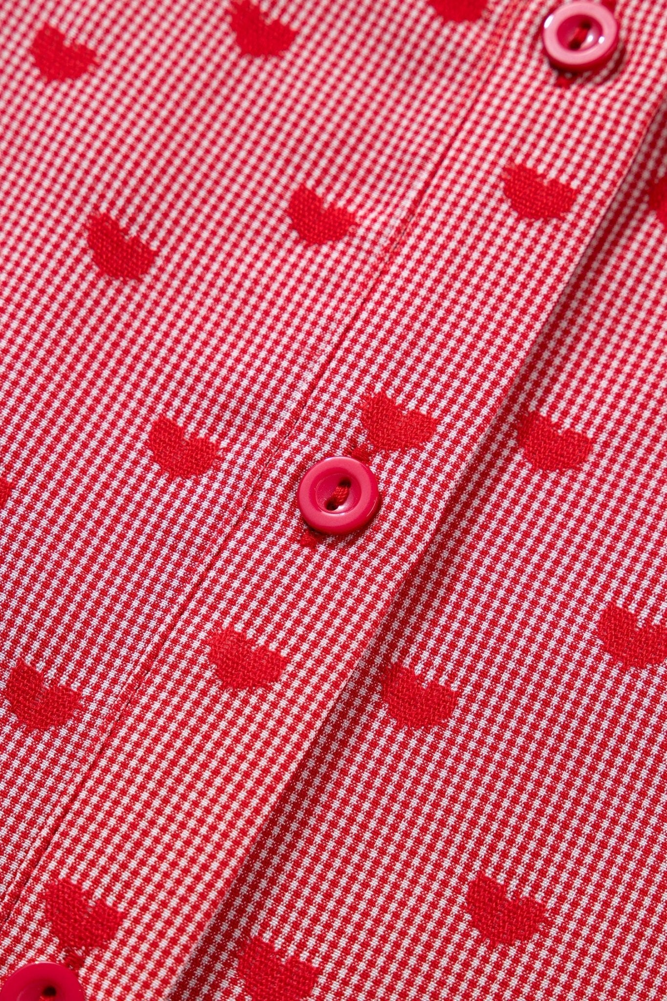 Charlie Sleeve Loose Valentine Shirt - Hello Beautiful BoutiqueBlouses & ShirtsThreaded Pear