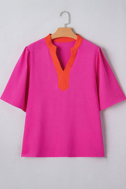 Chelsea Wide Short Sleeve Top - Hello Beautiful BoutiqueBlouses & ShirtsThreaded Pear